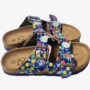 Floral Flip Flops NWT